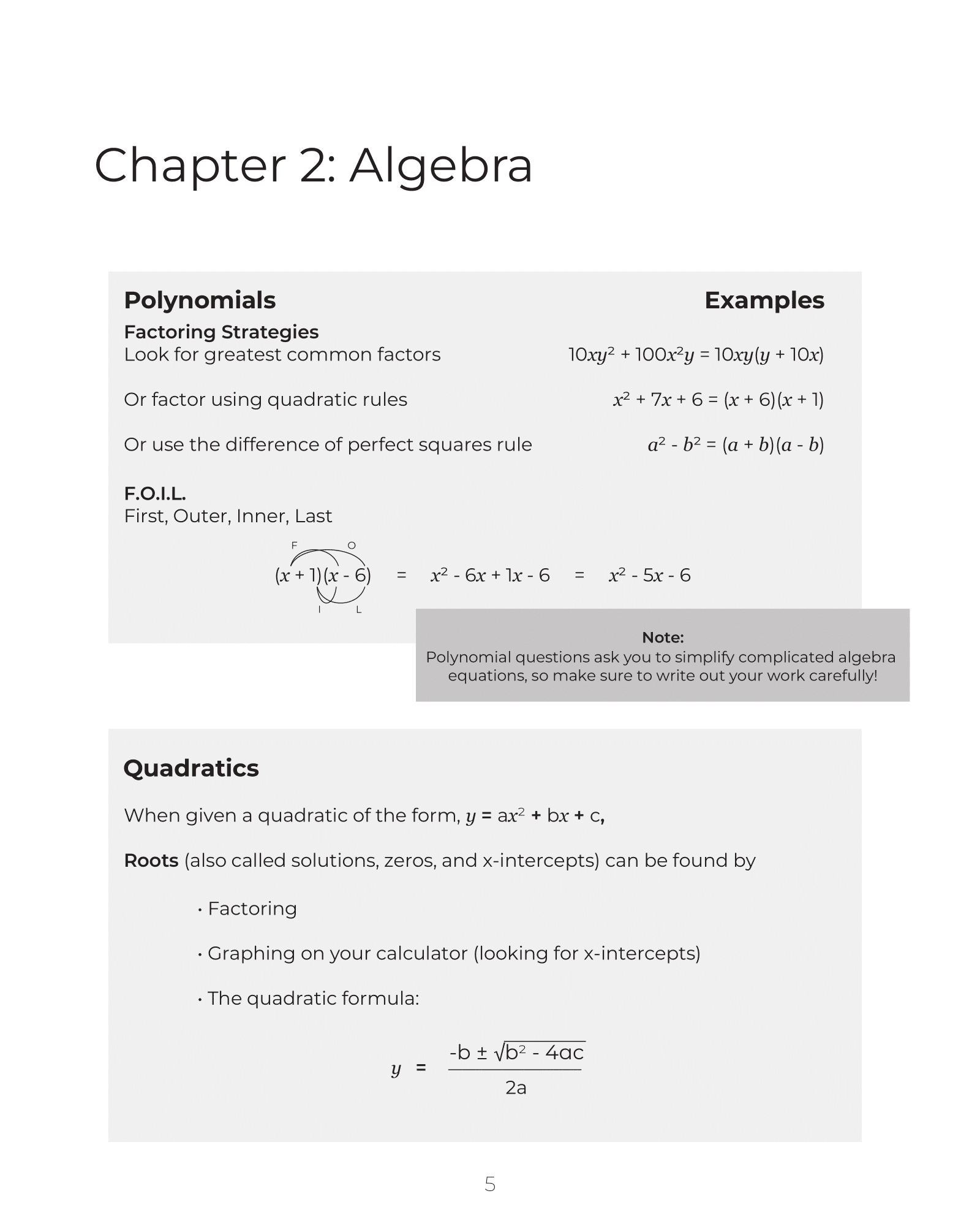 Graphs of quadratic functions and vertex form