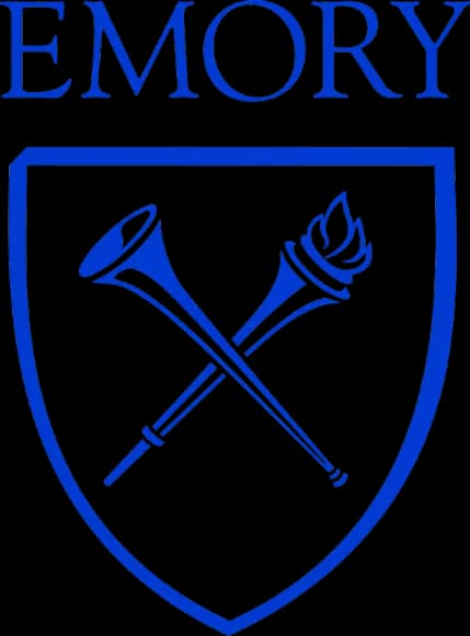 College shield style academic crest logo